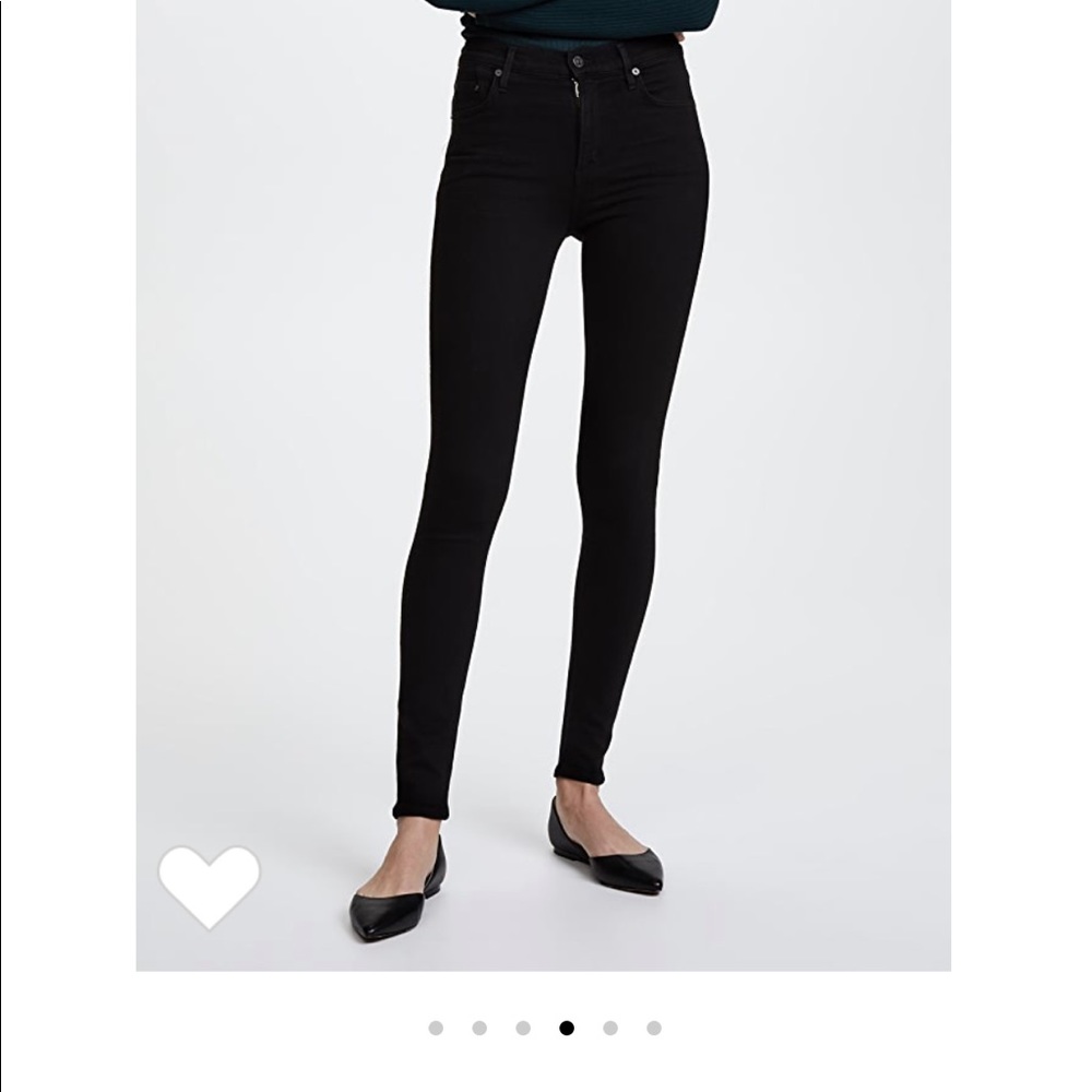 BLACK CITIZENS OF HUMANITY JEANS